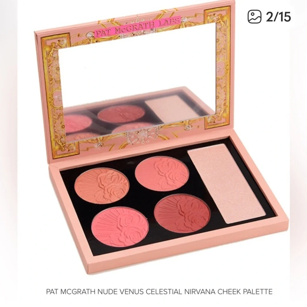 Pat McGrath blush palette Devine cheek palette nude Venus new in box makeup